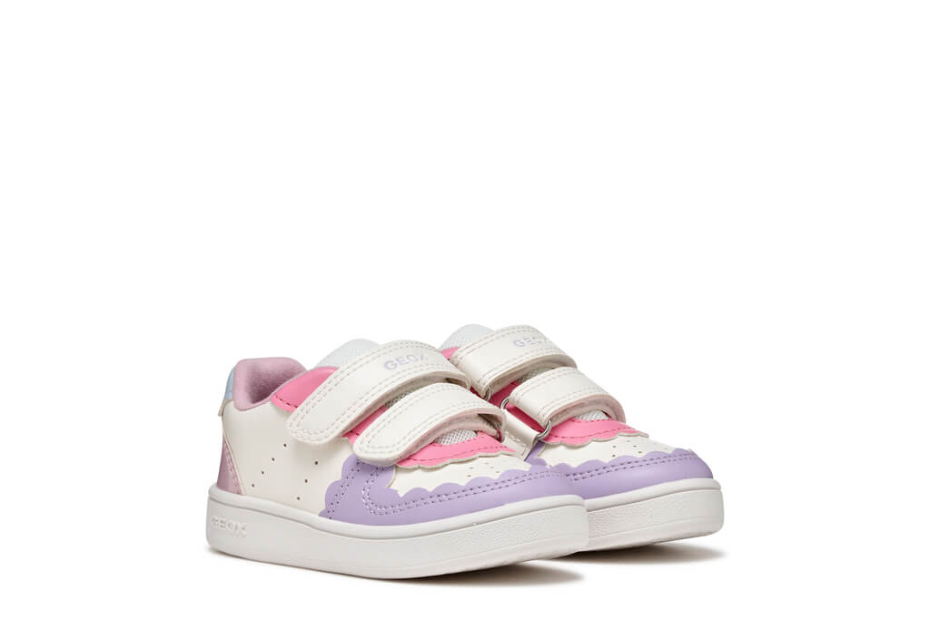 Półbuty dziewczęce buty sportowe Geox Eclyper B555MA - obrazek 3